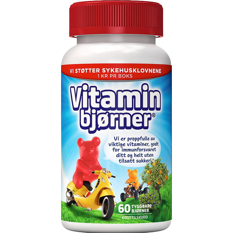 Collett Vitaminbjørner 60 stk Collett