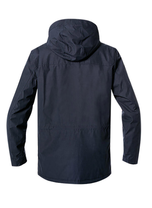 Barbour, Jacke Brockstone, Baumwolle wasserabweisend, navy