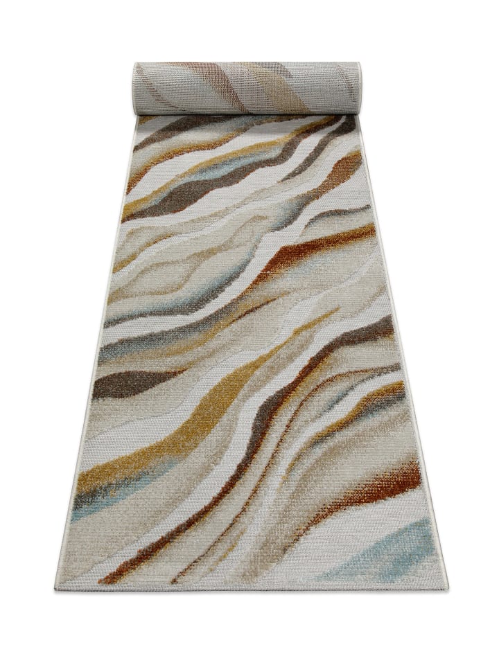 Wecon Home Läufer Creek in beige, gelb, rot günstig kaufen