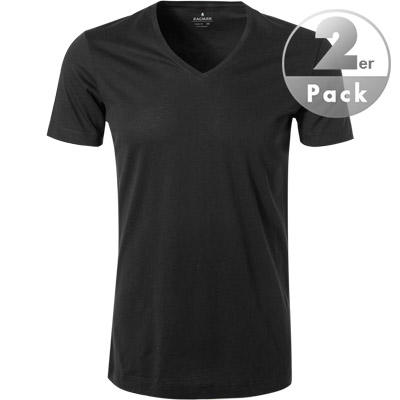 RAGMAN, T-Shirts, Body Fit, Baumwolle, schwarz