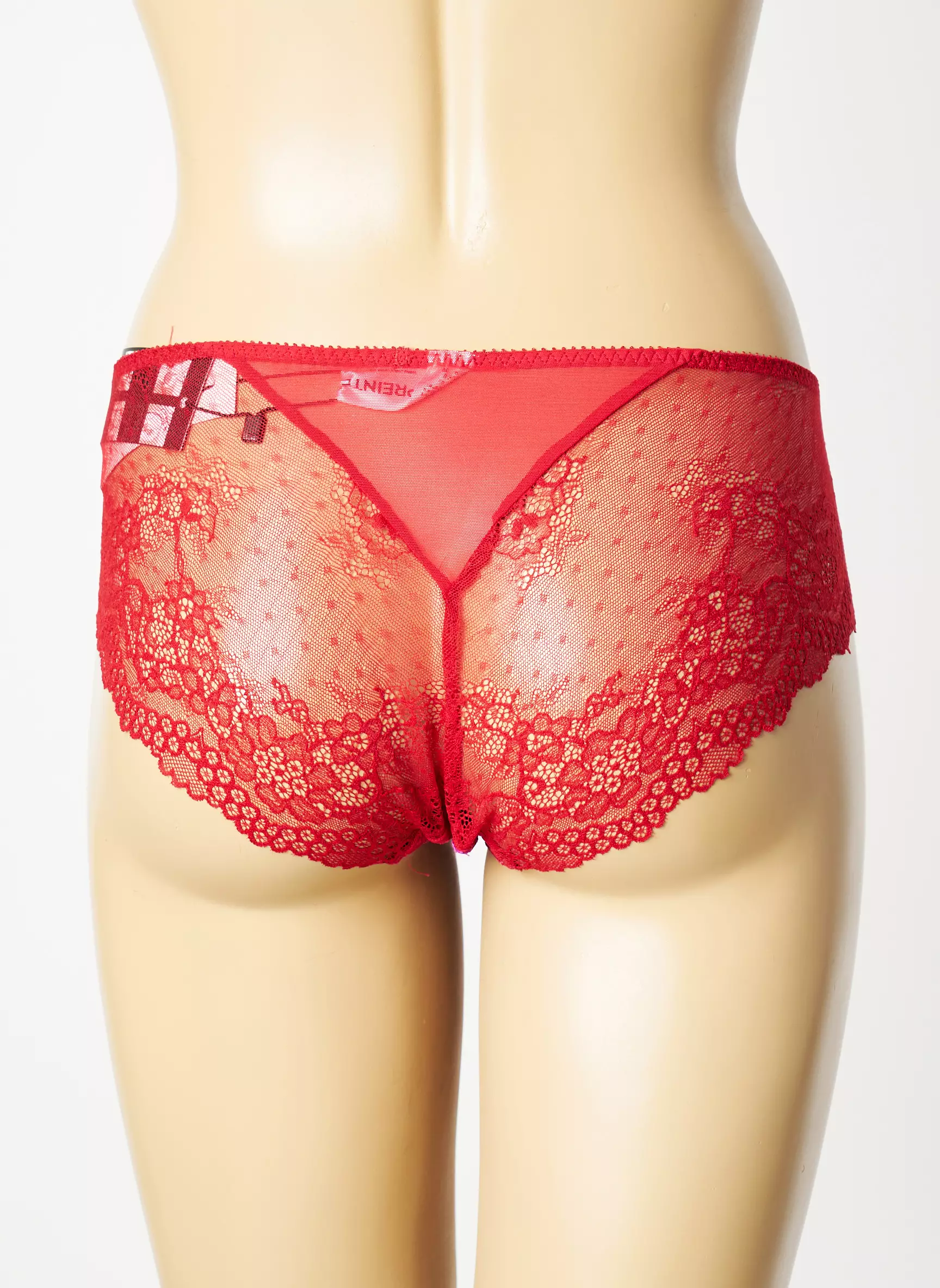 Empreinte Culottes Femme couleur rouge