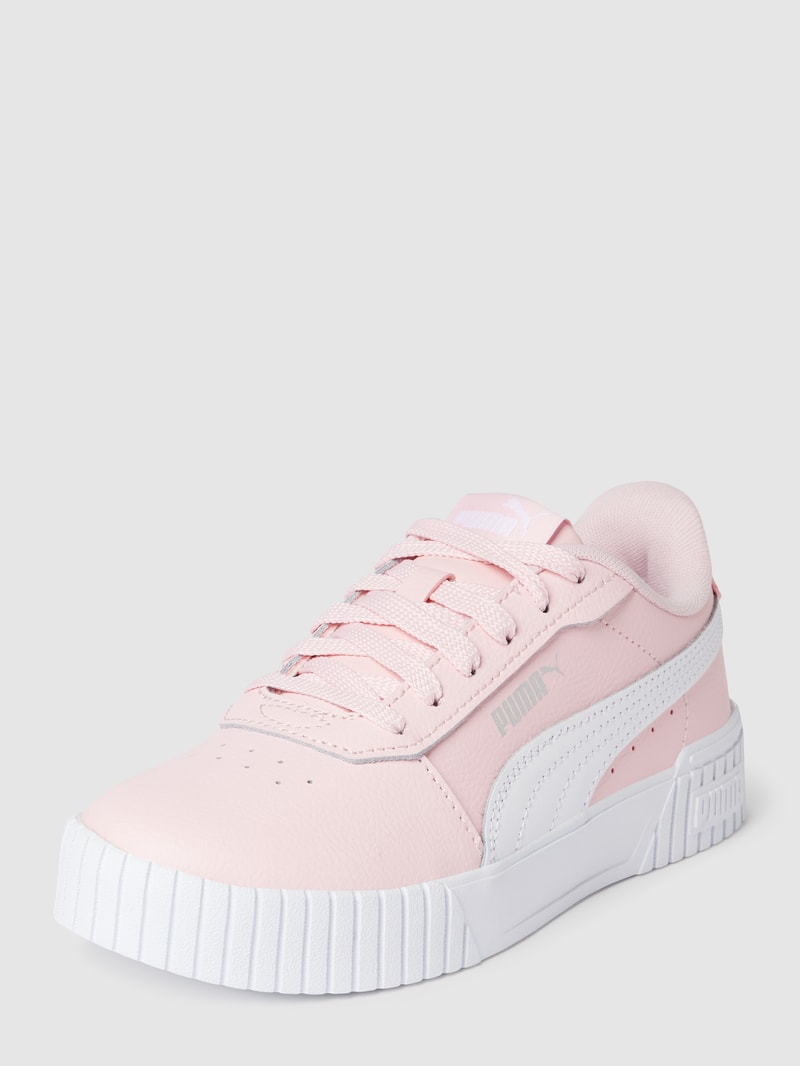 Sneaker mit Label-Print Modell 'CARINA 2.0 JR' in hellrosa