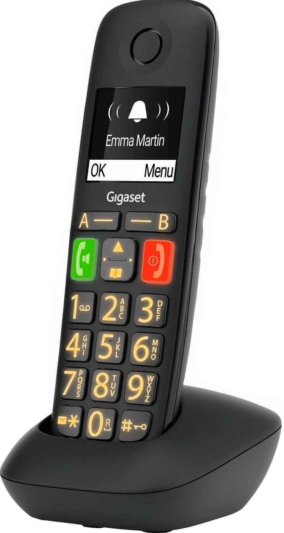 Gigaset E290HX Schnurloses DECT-Telefon (Mobilteile: 1)