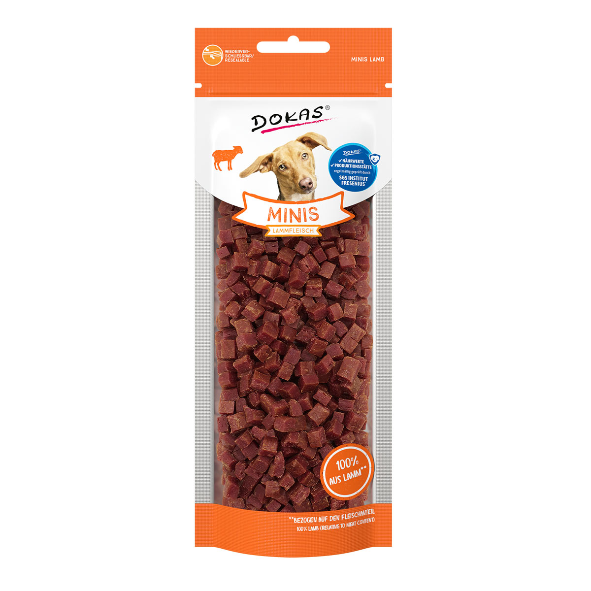 Dokas Minis Lammfleisch 70g günstig kaufen bei ZooRoyal