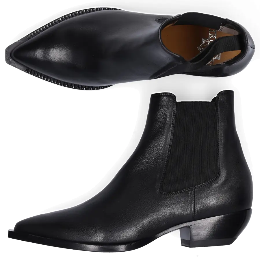 Truman's - Chelsea Boots 9020 Kalbsleder schwarz - schwarz