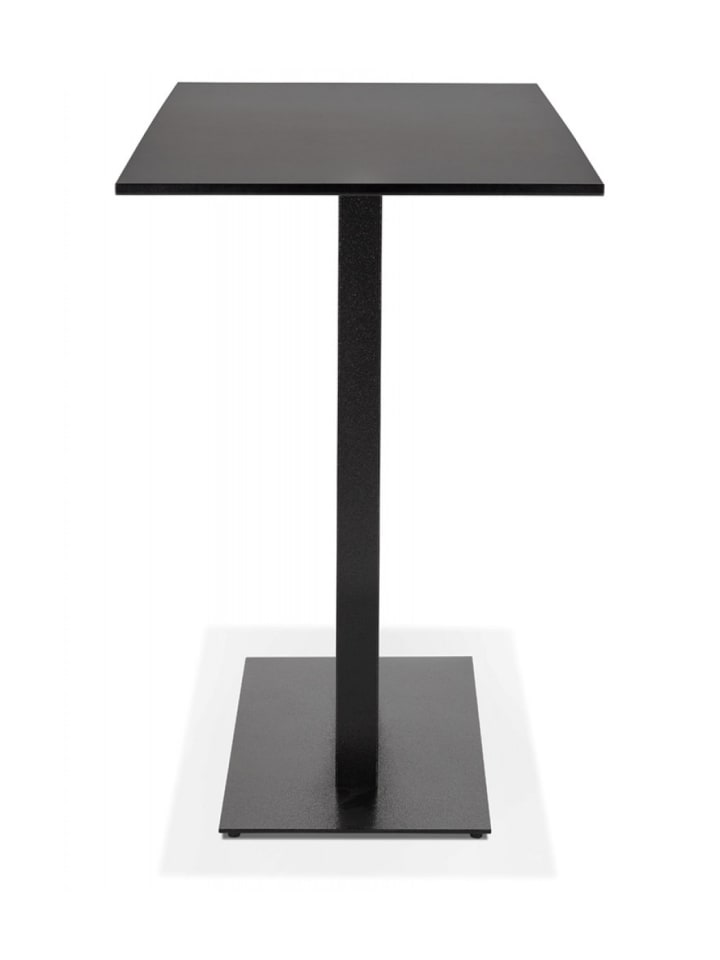 KADIMA DESIGN Hochtisch Schwarzes Holz Metall | Bartisch für Esszimmer Küche günstig kaufen onesize