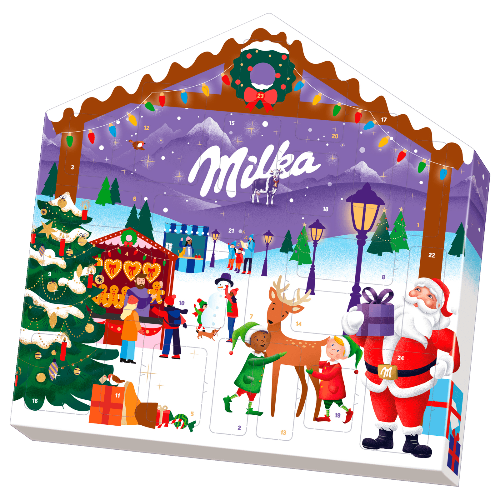 Milka Adventskalender 204g