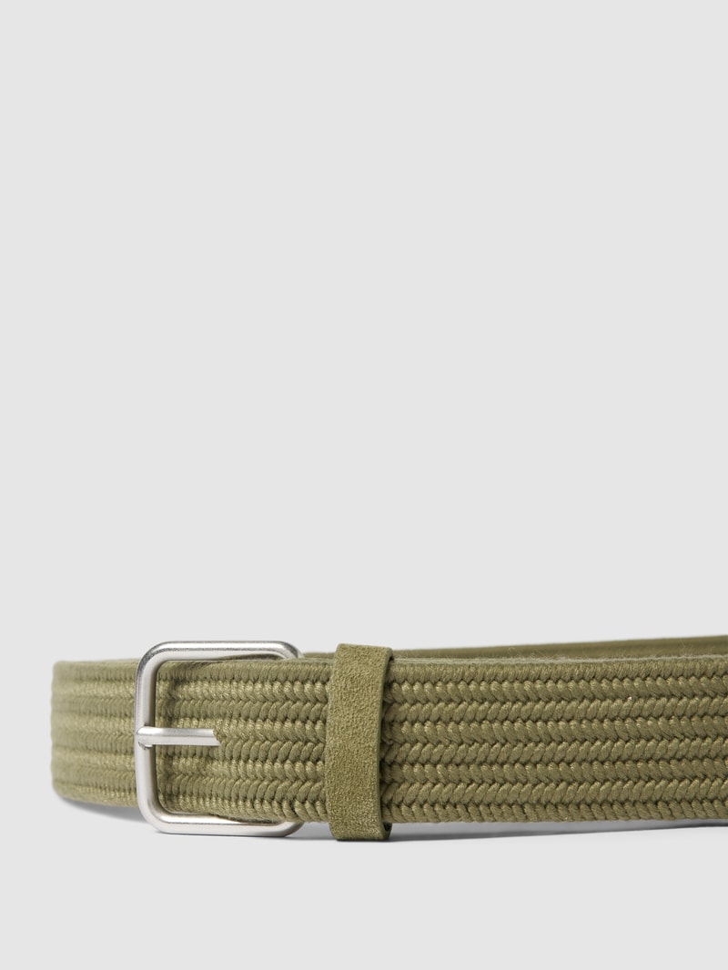 Gürtel mit Label-Details Modell 'ARE BELT' in olivgrün
