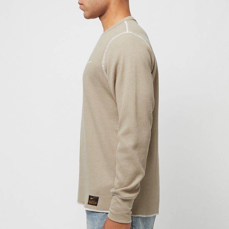 NIKE Life Heavyweight Waffle Top khaki/phantom/white