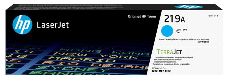HP 219A Original Tonerkartusche W2191A Cyan