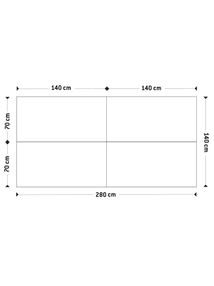 KADIMA DESIGN Schreibtisch Teamschreibtisch kollaborativ, 280 x 140cm in Beige-Weiß günstig kaufen onesize