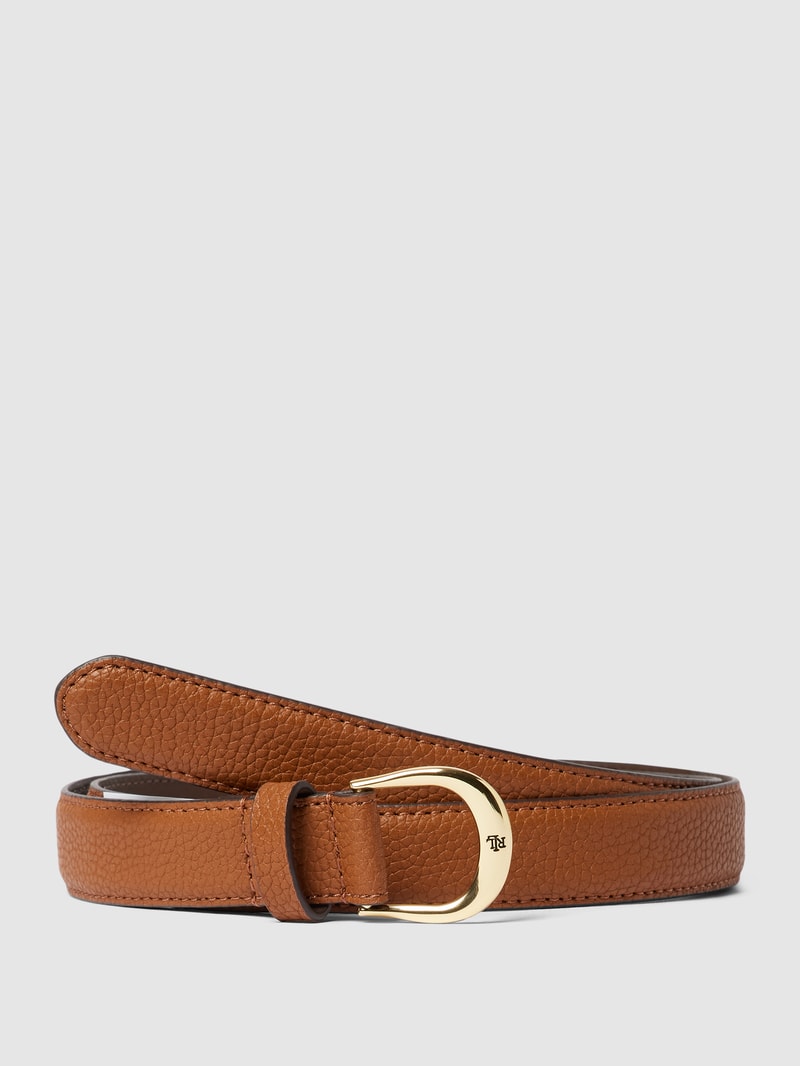 Gürtel mit Label-Detail Modell 'KENTON' in camel