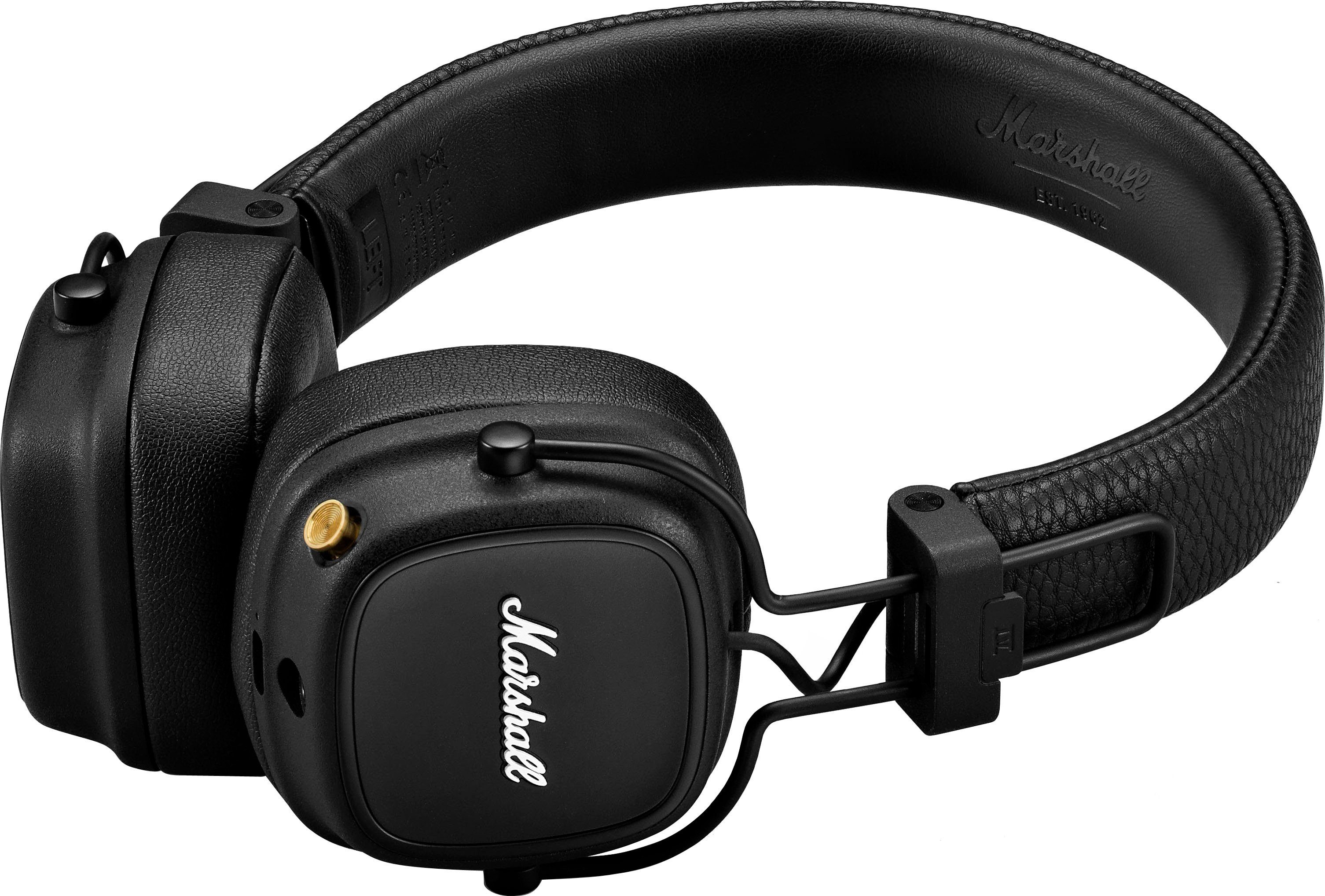 Marshall Major IV Bluetooth-Kopfhörer (integrierte Steuerung für Anrufe und Musik, Bluetooth)