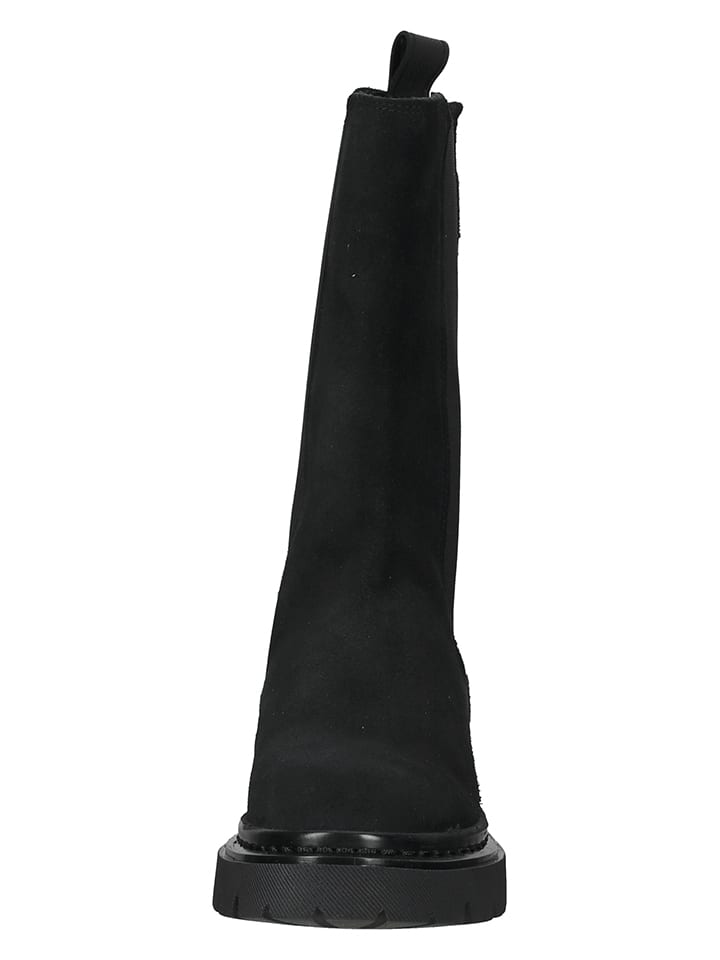 Ara Shoes Leder-Chelsea-Boots in Schwarz günstig kaufen