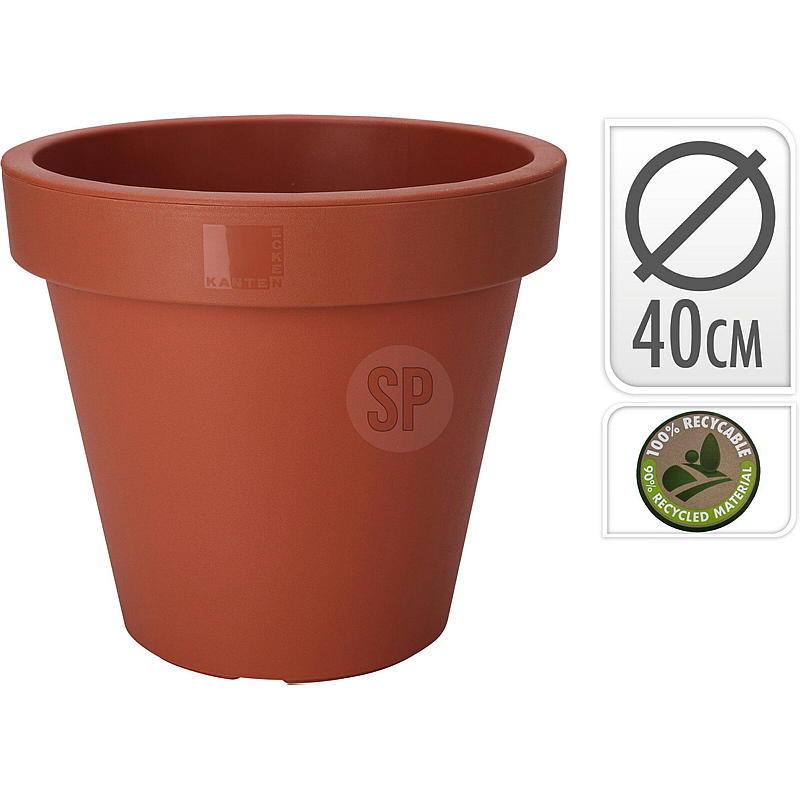 Home Potte ø 40 cm, terracotta, Ariel