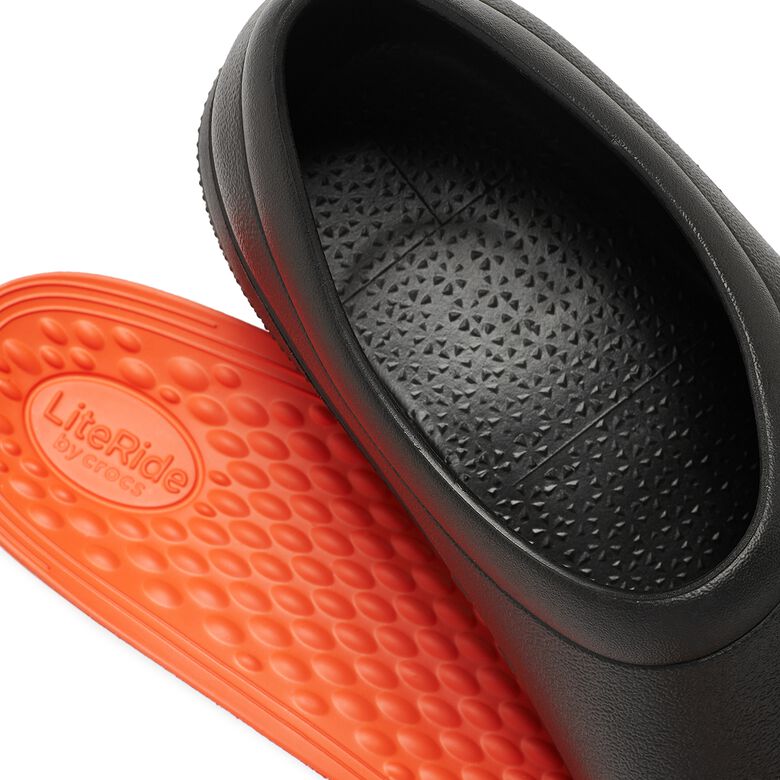 Crocs On The Clock Literide Slip On Black
