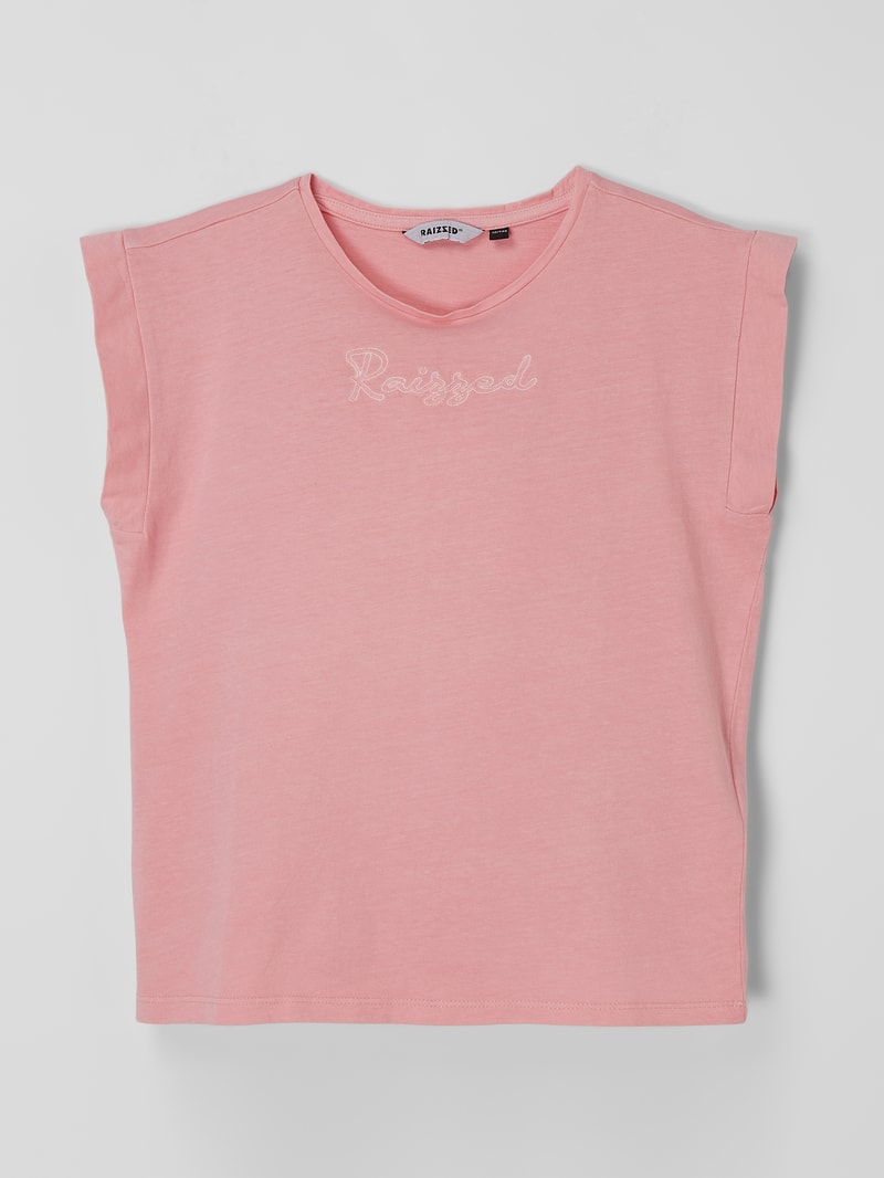 Shirt aus Baumwolle Modell 'Nomi' in pink