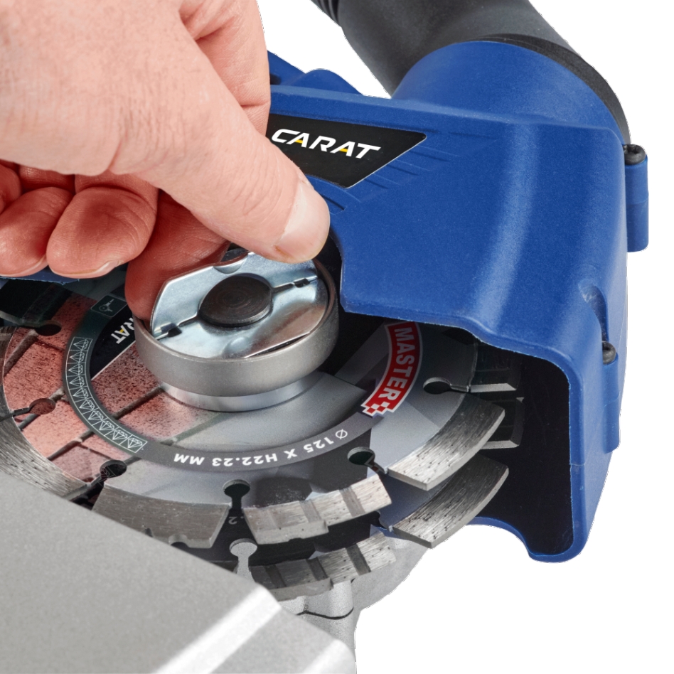 Carat MZSLB1255S SL-1255 DUSTEC stroj za rezanje utora + 2 x dijamantna pile