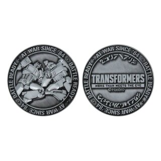 Transformers Sammelmünze Battle Ready Limited Edition