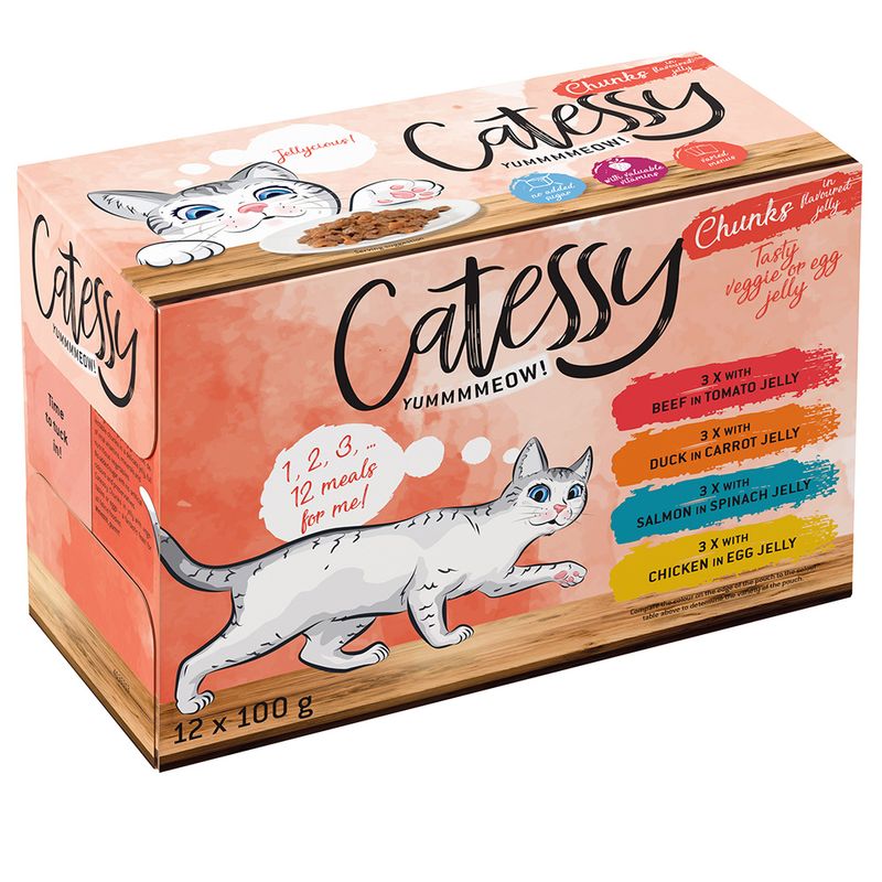 Catessy Häppchen in Gelee Gemüse-Allerlei