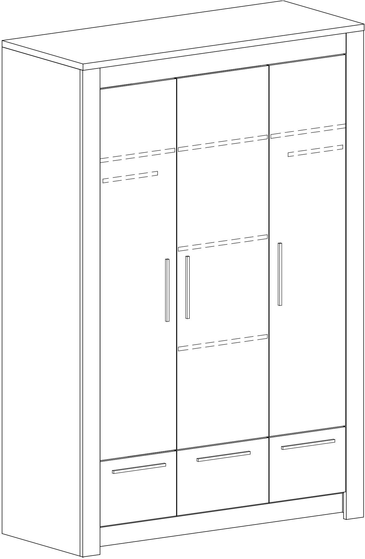 Lüttenhütt Kinderkleiderschrank Fenne Made in Germany, hochwertige Qualität