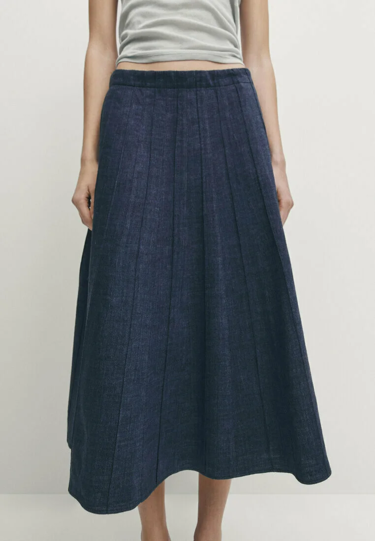 Massimo Dutti BOX- Falda evasé