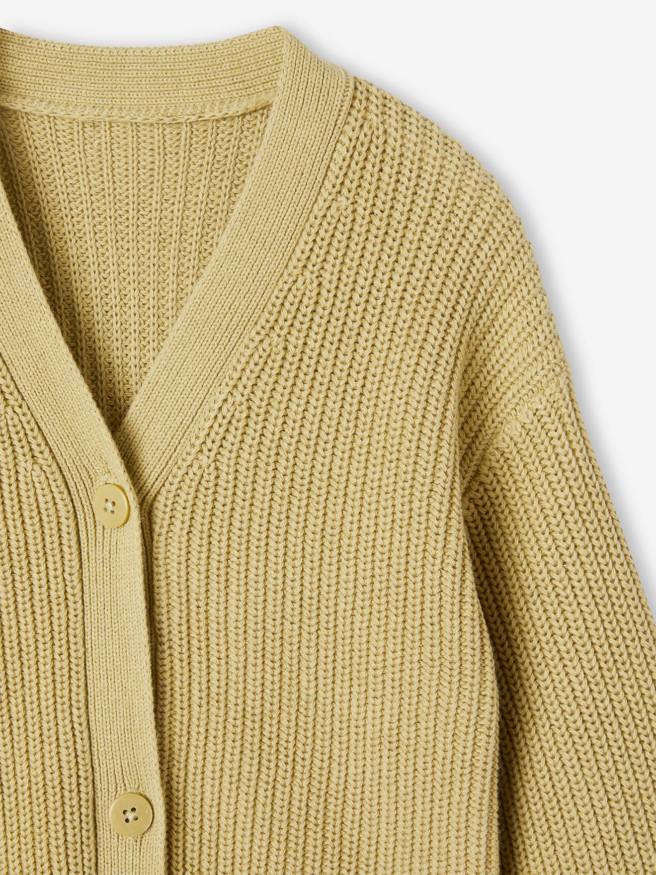 Vertbaudet Mädchen Strickjacke Oeko-Tex - pistaziengrün