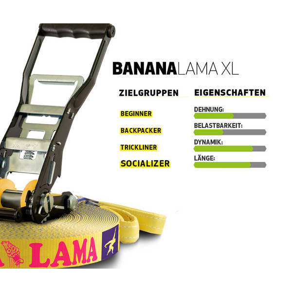 BANANALAMA XL TREEWEAR SET - Slackline