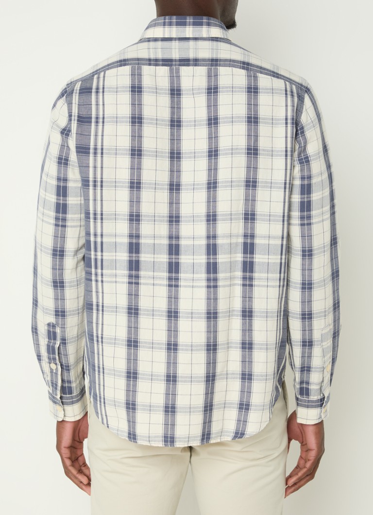 Camisa Ralph Lauren de corte regular com estampa xadrez.