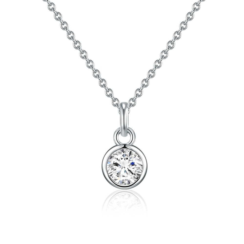 Rafaela Donata Collier en argent Argent sterling Oxyde de zirconium (CZ) en Argent collier