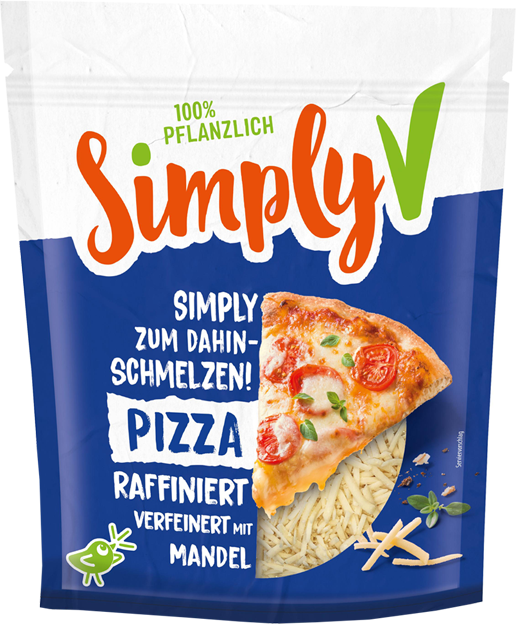 Simply V Gerieben Pizza