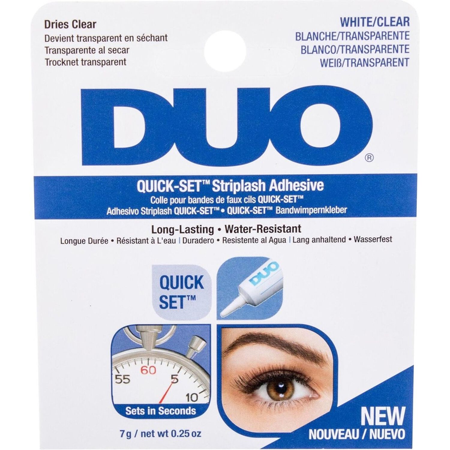 Ardell Quick- Set StripLash Adhesive Colle pour bandes de faux cils transparent 7g