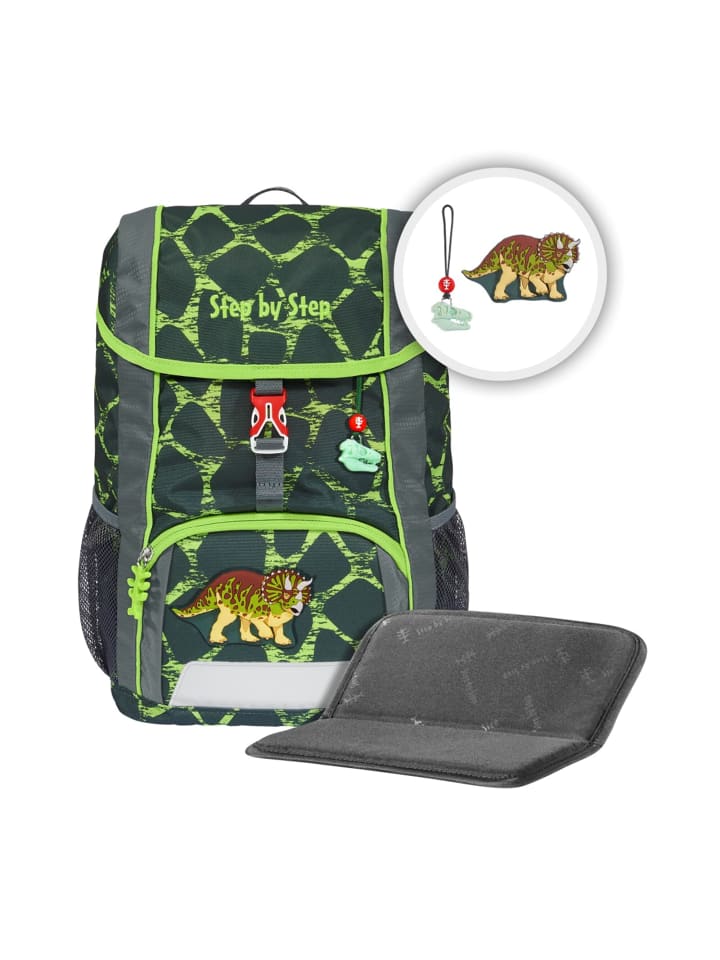 Step by Step 3tlg. Rucksack-Set KID in Dino Tres günstig kaufen onesize