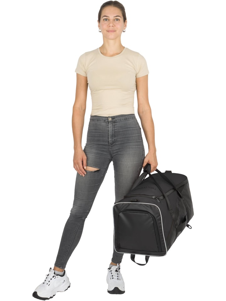 normani Sport- und Reisetasche mit Rucksackfunktion 58 l Ostpass in Schwarz günstig kaufen onesize