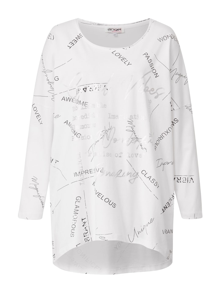Angel of Style Longsleeve in weiß günstig kaufen