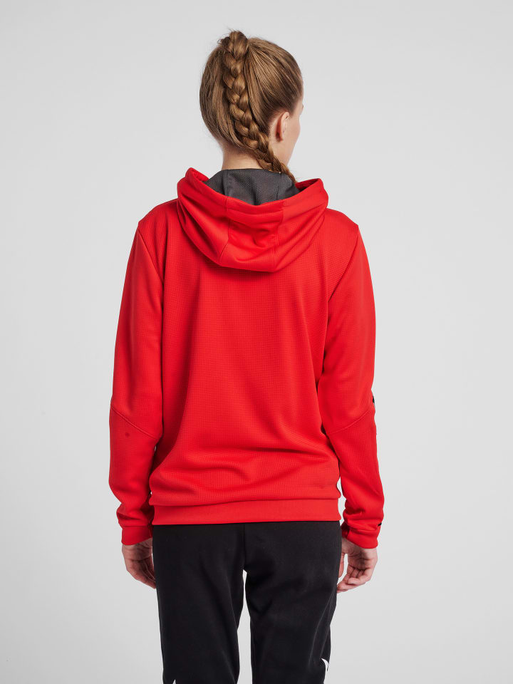 Hummel Hummel Reißverschluss Kapuzenpullover Hmlauthentic Damen in TRUE RED günstig kaufen XS
