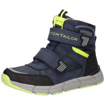 Tom Tailor Klett Boots in blau
