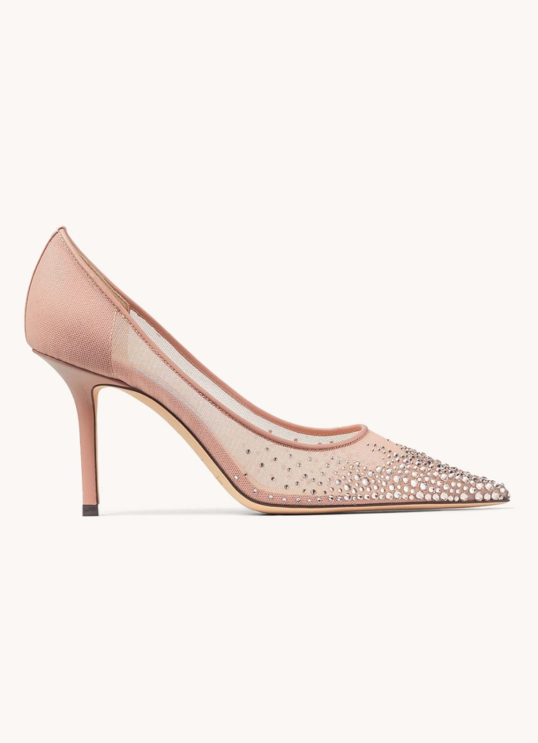 Jimmy Choo Love 85 cipele s detaljima od janjeće kože