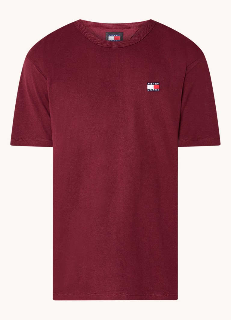 Tricou Tommy Hilfiger cu logo brodat