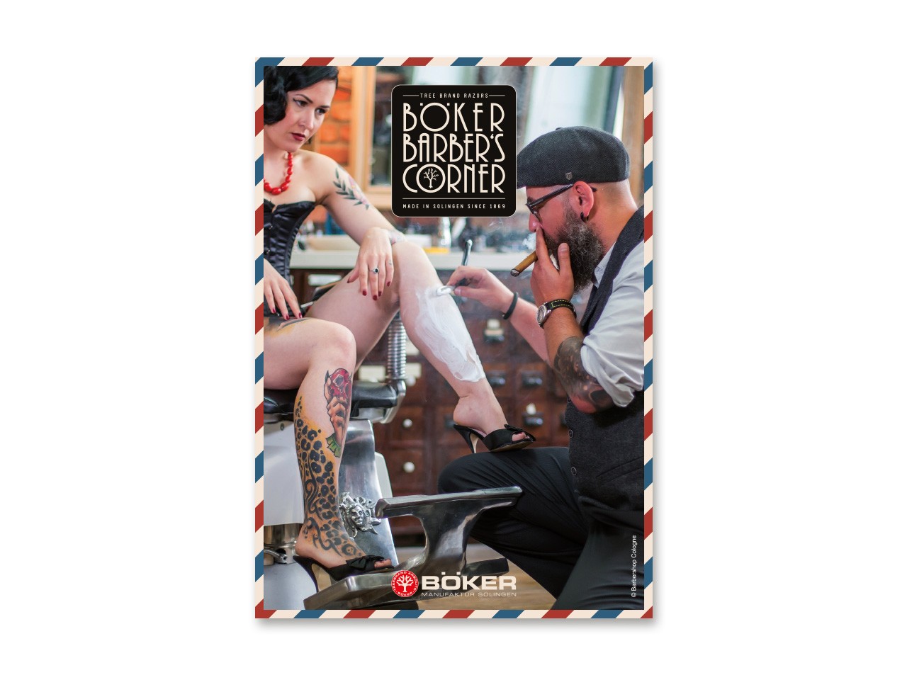 Poster Böker Barber's Corner I