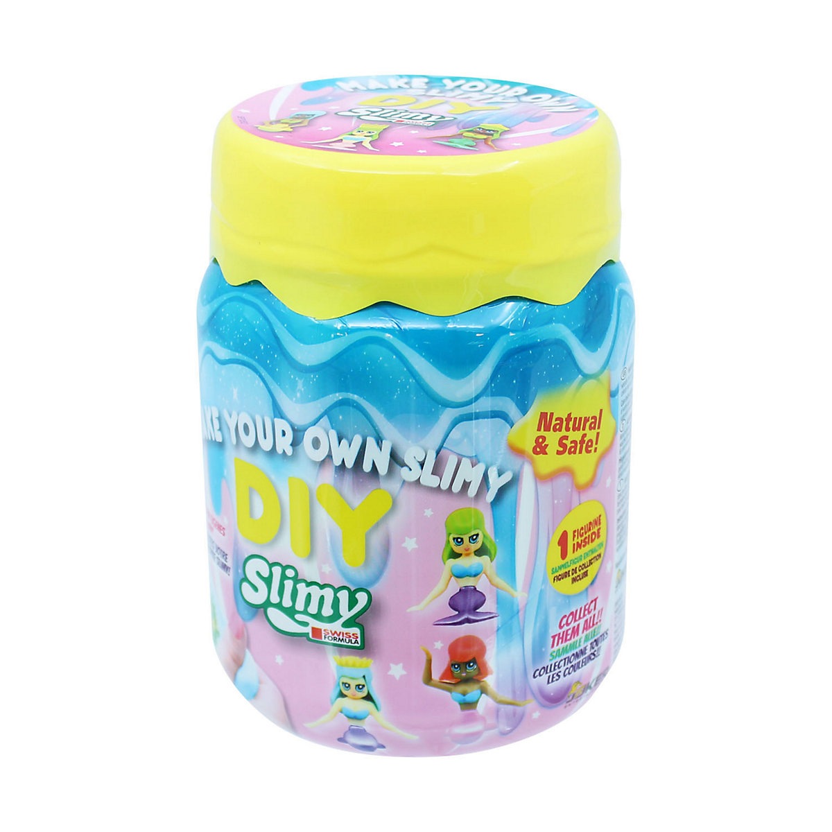 SLIMY® DIY Collectible - 500g Original Slimy Slime Spielschleim zum Selbermachen inkl. lustiger Sammelfigur