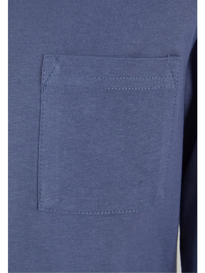 Urban Classics Urban Classics Longsleeves in vintageblue günstig kaufen