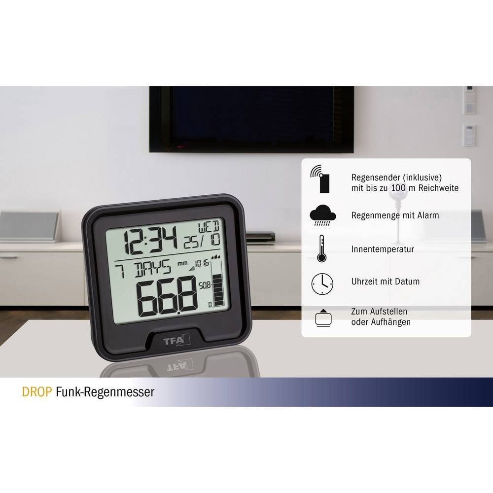 TFA Dostmann Regenmesser Regenmesser