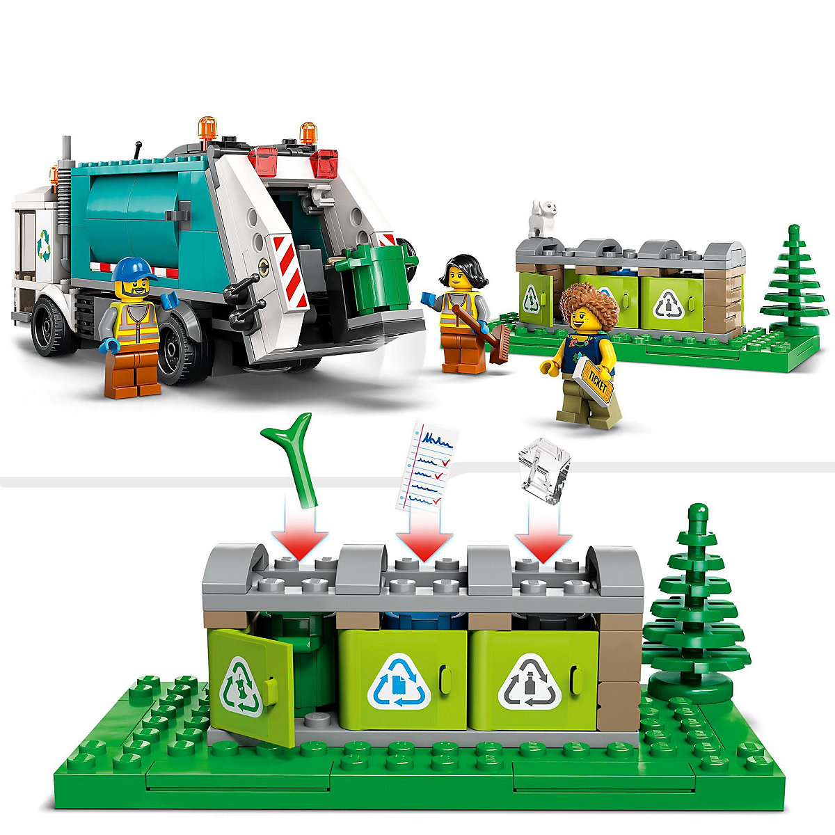 LEGO® City 60386 Müllabfuhr