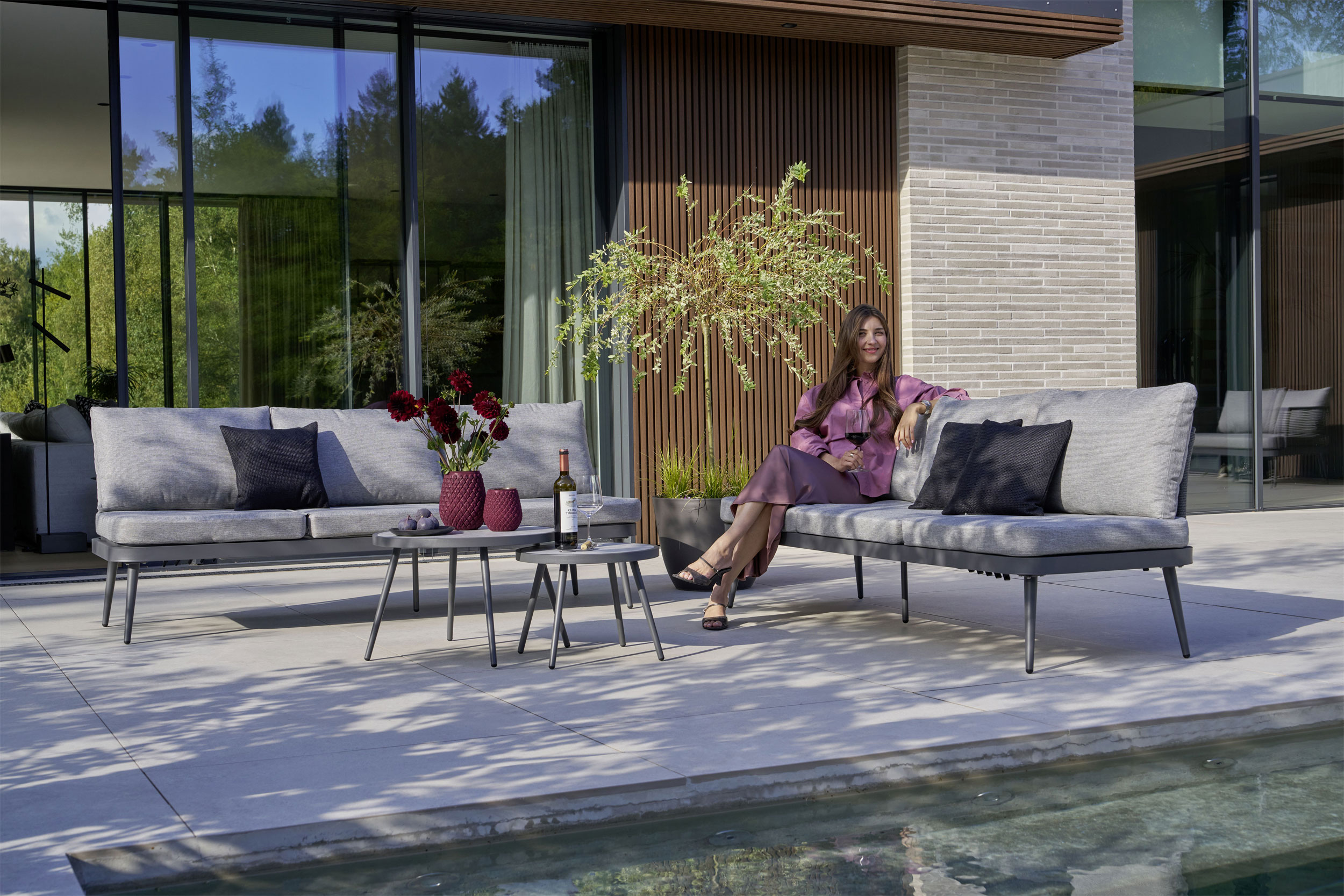 OUTDOORGartensofa rechts