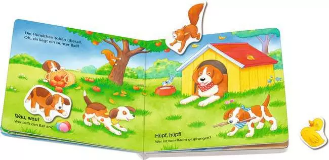 ministeps: Mein erstes Magnetbuch: Wer gehört zu wem? Tierkinder