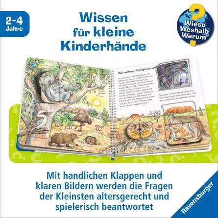Ravensburger Wieso? Weshalb? Warum? junior, Band 73: Tiere der Welt