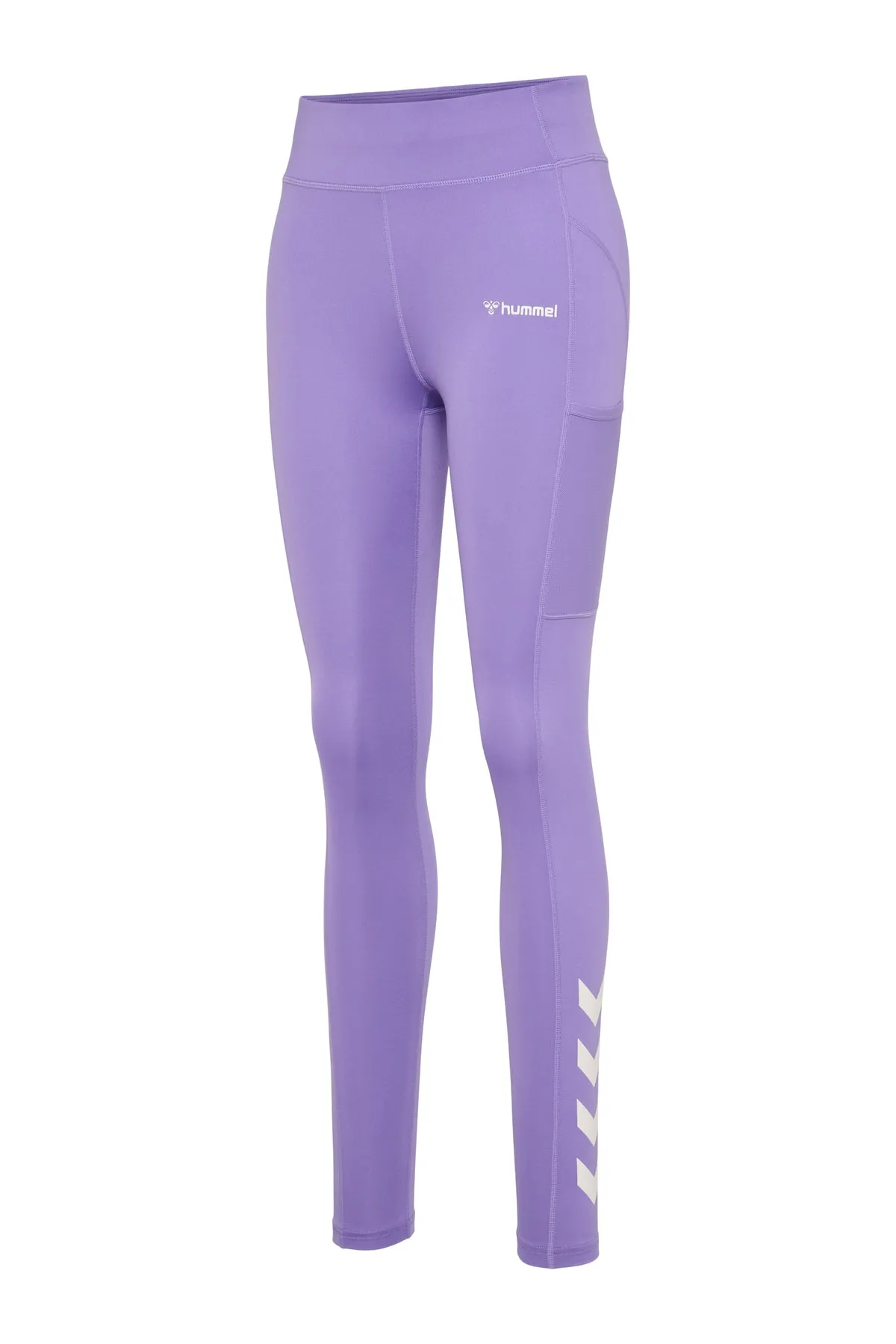 hummel  Sport-Leggings - Lila - Mittlerer Bund