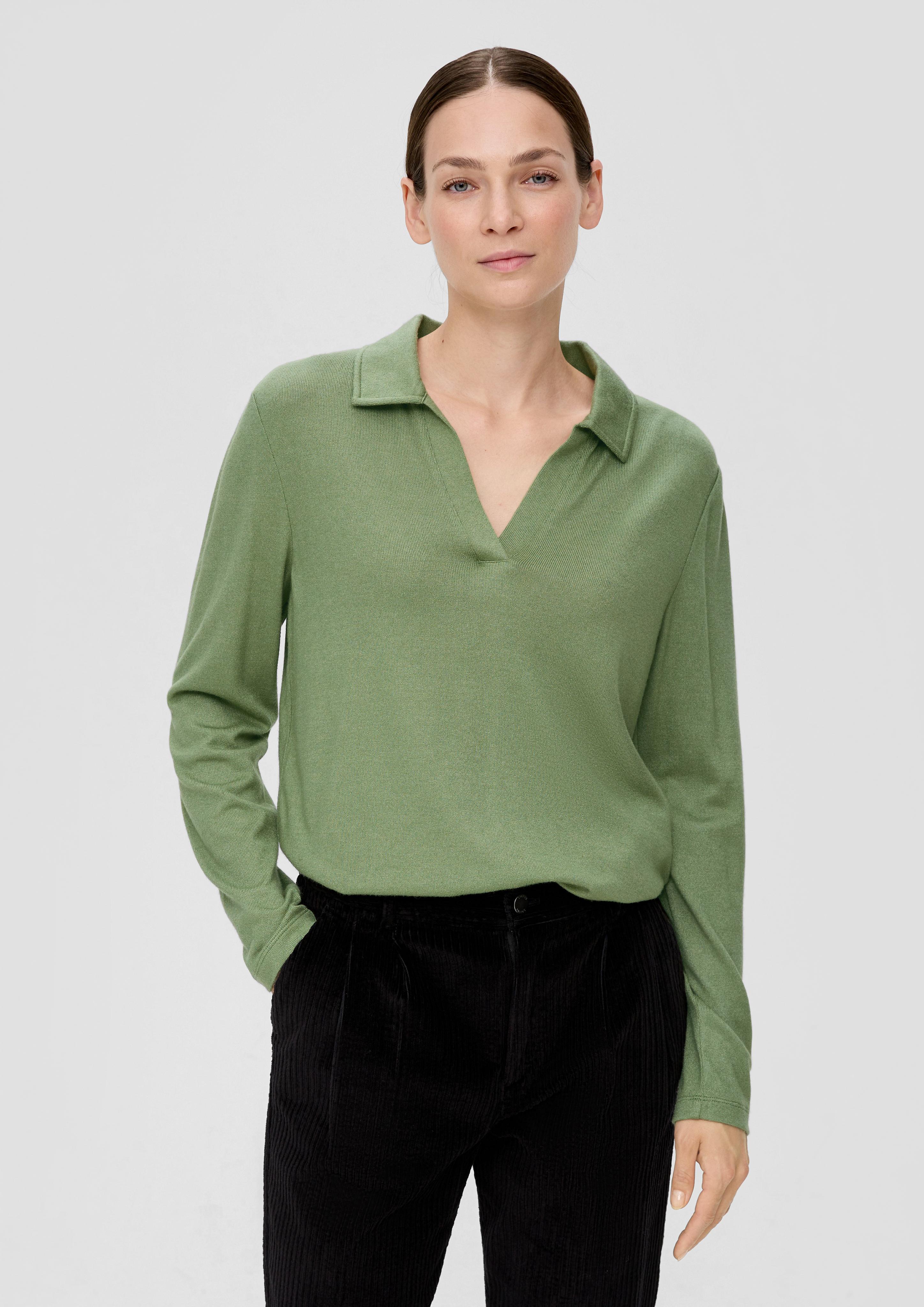 Longsleeve aus Viskosemix  2137116-78W9