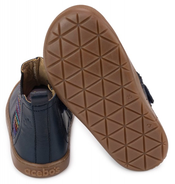 Acebos ~ Chelsea Boot Leder ~ Marino